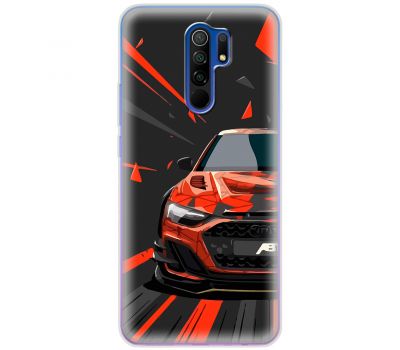 Чохол для Xiaomi Redmi 9 MixCase машини червона car