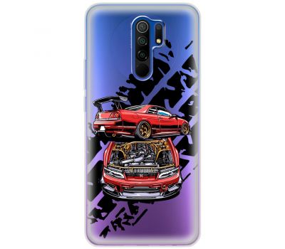 Чохол для Xiaomi Redmi 9 MixCase машини red car