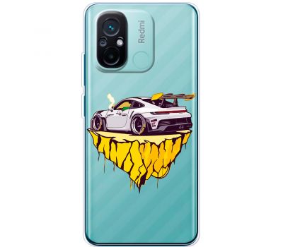 Чохол для Xiaomi Redmi 12C / 11A MixCase машини white car