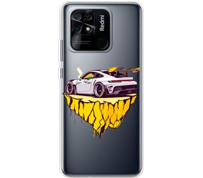 Чохол для Xiaomi Redmi 10C MixCase машини white car