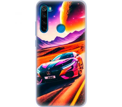 Чохол для Xiaomi Redmi Note 8 MixCase машини в горах