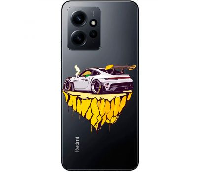 Чохол для Xiaomi Redmi Note 12 4G MixCase машини white car