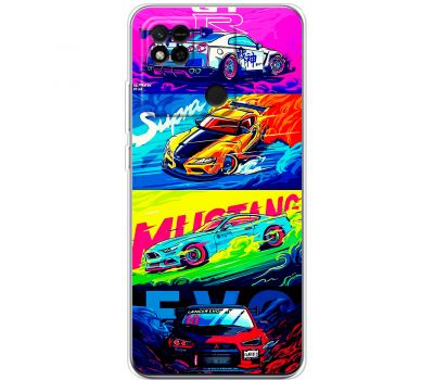 Чохол для Xiaomi Redmi 10A MixCase машини mix car