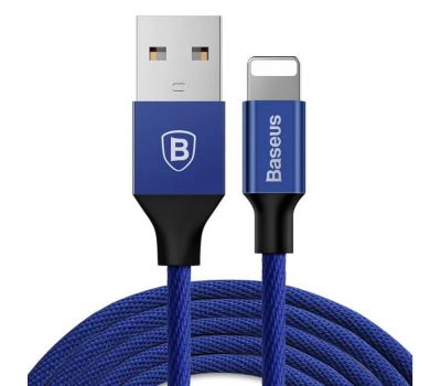 Кабель USB Baseus Yiven Lightning Cable 2A 1.2m синій