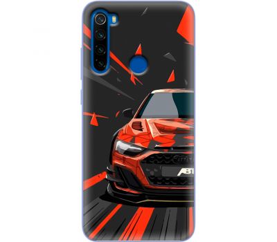 Чохол для Xiaomi Redmi Note 8T MixCase машини червона car