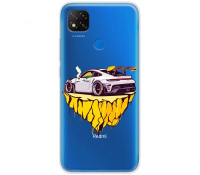 Чохол для Xiaomi Redmi 9C MixCase машини white car