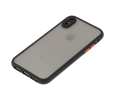 Чохол для iPhone X / Xs LikGus Totu camera protect чорний 3198525