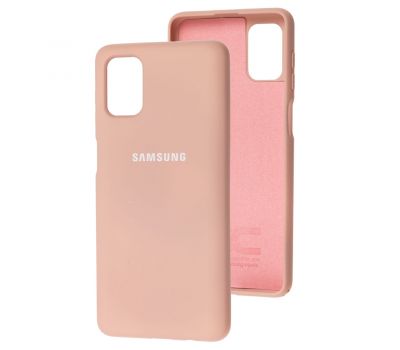 Чохол для Samsung Galaxy M51 (M515) Silicone Full рожевий / pink sand