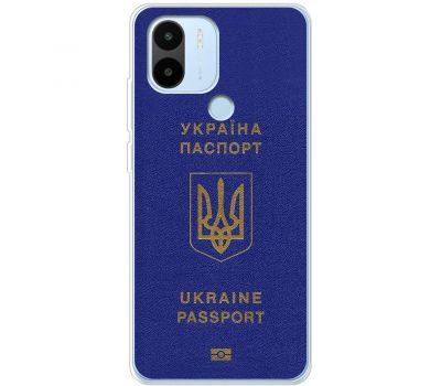 Чохол для Xiaomi Redmi A1+ MixCase патріотичні Україна паспорт