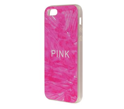 Чохол pink для iPhone 5 з рожевим принтом.