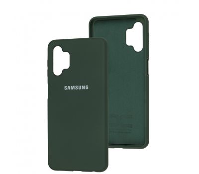 Чохол для Samsung Galaxy A23 Silicone Full зелений / dark green