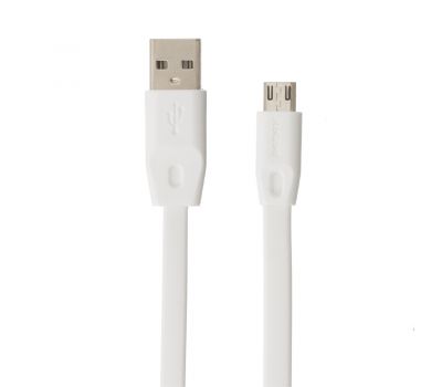 Кабель USB Remax RC-001m Full Speed ​​microUSB 2m білий