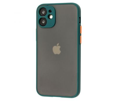 Чохол для iPhone 12 mini LikGus Totu camera protect оливковий
