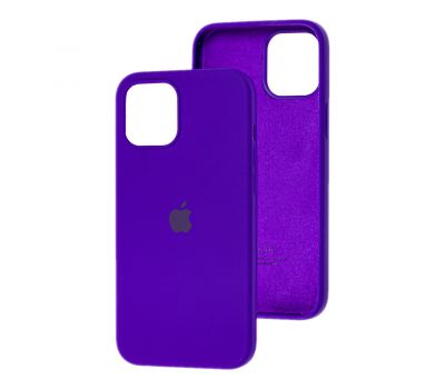 Чохол для iPhone 12 Pro Max Silicone Full фіолетовий / ultra violet
