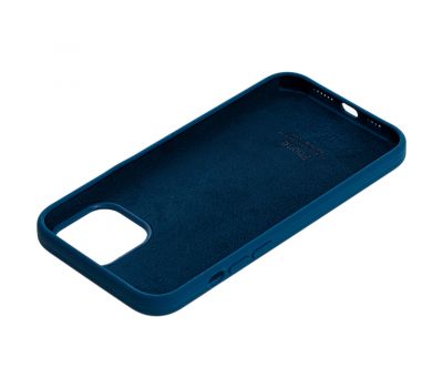 Чохол для iPhone 12 mini Silicone Full синій/navy blue 3202374