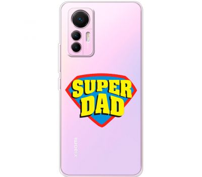 Чохол для Xiaomi 12 Lite MixCase День батька super Dad