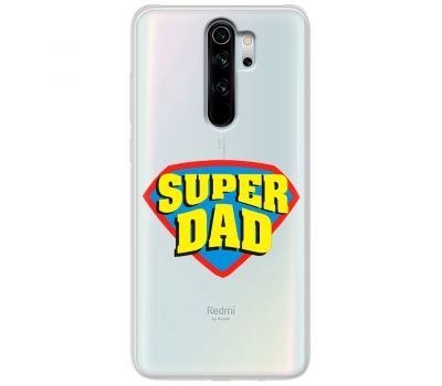 Чохол для Xiaomi Redmi Note 8 Pro MixCase День батька super Dad