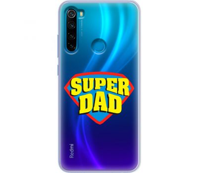 Чохол для Xiaomi Redmi Note 8 MixCase День батька super Dad