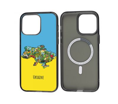 Чохол для iPhone 12 Pro MixCase MagSafe MagSafe патріотичний Країна Україна