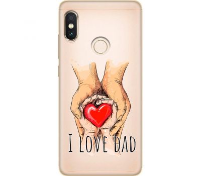 Чохол для Xiaomi Redmi Note 5 / Note 5 Pro MixCase День батька I Love Dad