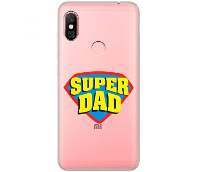 Чохол для Xiaomi Redmi Note 6 Pro MixCase День батька super Dad