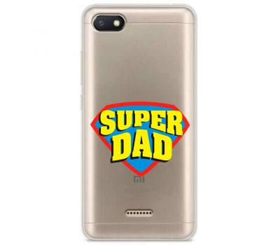 Чохол для Xiaomi Redmi 6A MixCase День батька super Dad