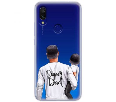 Чохол для Xiaomi Redmi 7 MixCase День батька супер Тато