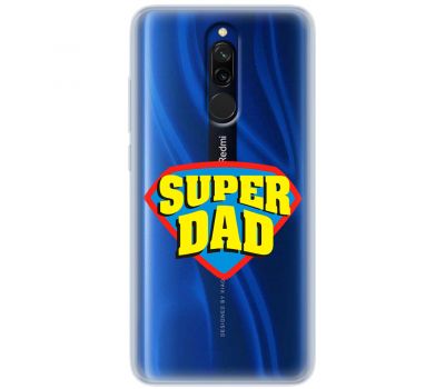 Чохол для Xiaomi Redmi 8 MixCase День батька super Dad