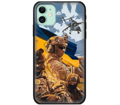 Чохол для iPhone 11 MixCase патріотичні бійці України
