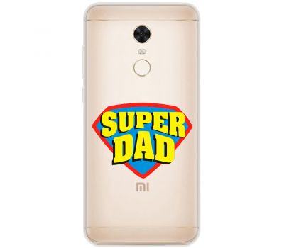 Чохол для Xiaomi Redmi 5 Plus MixCase День батька super Dad