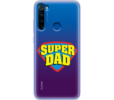 Чохол для Xiaomi Redmi Note 8T MixCase День батька super Dad