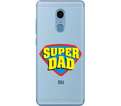 Чохол для Xiaomi Redmi Note 4x MixCase День батька super Dad