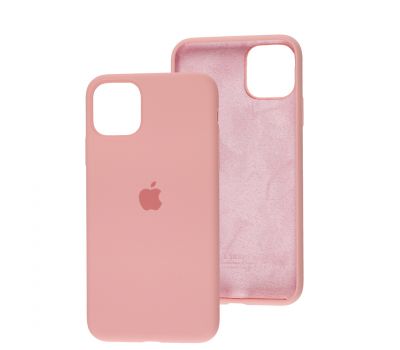 Чохол для iPhone 11 Pro Max Silicone Full pink