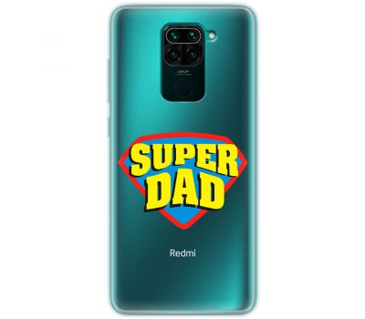 Чохол для Xiaomi Redmi Note 9 MixCase День батька super Dad