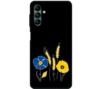 Чохол для Samsung Galaxy A04S (A047) MixCase патріотичні квіти україни