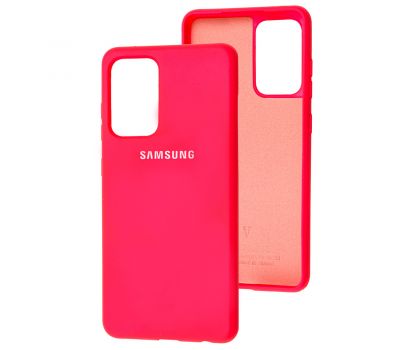 Чохол для Samsung Galaxy A52 Silicone Full рожевий / barbie pink