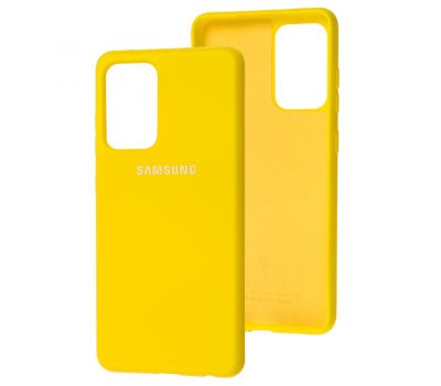 Чохол для Samsung Galaxy A52 Silicone Full жовтий