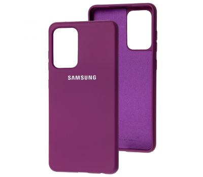 Чохол для Samsung Galaxy A52 Silicone Full фіолетовий / grape