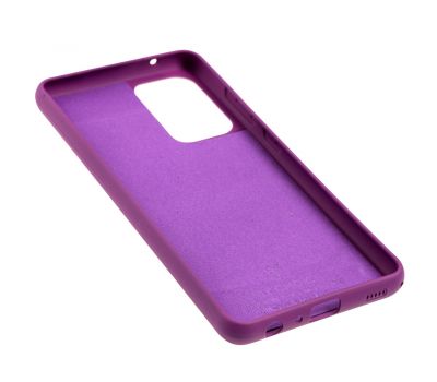 Чохол для Samsung Galaxy A52 Silicone Full фіолетовий / grape 3206960