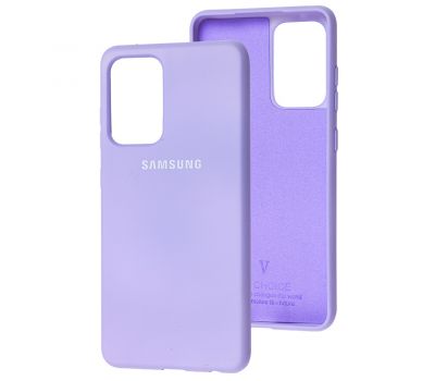Чохол для Samsung Galaxy A52 Silicone Full бузковий / dasheen