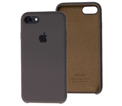Чохол Silicone для iPhone 7 / 8 / SE20 case coffee