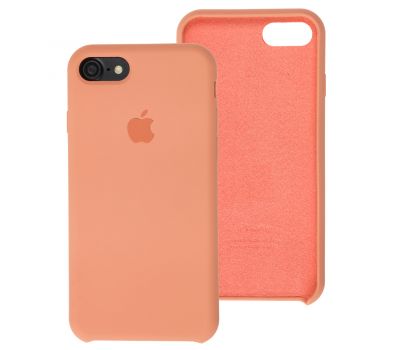 Чохол Silicone для iPhone 7 / 8 / SE20 case begonia red