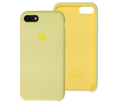Чохол Silicone для iPhone 7 / 8 / SE20 case mellow yellow