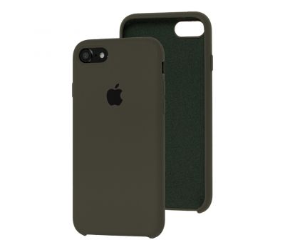 Чохол Silicone для iPhone 7 / 8 / SE20 case darc olive