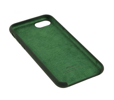 Чохол для iPhone 7 / 8 Silicone case зелений / black green 3206861