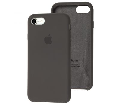 Чохол для iPhone 7 / 8 Silicone case сірий / light olive