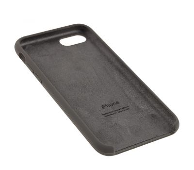Чохол для iPhone 7 / 8 Silicone case сірий / light olive 3206868