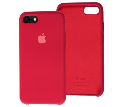 Чохол Silicone для iPhone 7 / 8 / SE20 case rose red