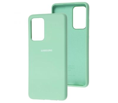 Чохол для Samsung Galaxy A52 Silicone Full бірюзовий / ice blue