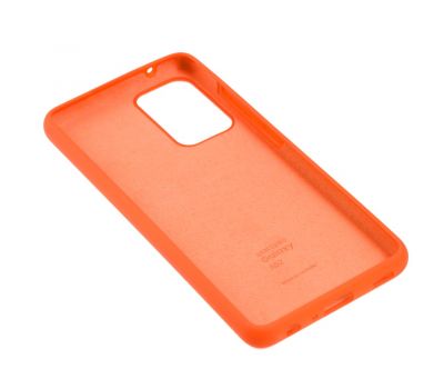 Чохол для Samsung Galaxy A52 Silicone Full помаранчевий 3207077